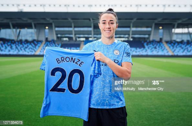 "If I was coming back to England it was only ever going to be City" Lucy Bronze looking for Champions League success with Manchester City