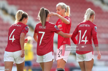 Manchester United Women 3-0 Brighton: Stoney's side carry on their unbeaten start to the season