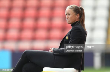 "The game is in danger at the moment of losing the fan base, when we're desperate to grow it" - Casey Stoney ahead of Manchester United's Continental Cup match
