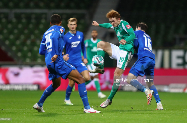 Werder Bremen 1-1 Hoffenheim: Honors even at the Wohninvest Weserstadion&nbsp;