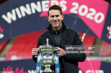 "We want to achieve big things and make history" - Gareth Taylor leads Manchester City to FA Cup trophy&nbsp;