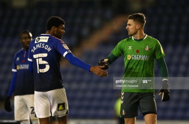 Oldham Athletic 2-1 Cheltenham Town: Late heroics from Clarke seals three points for the Latics