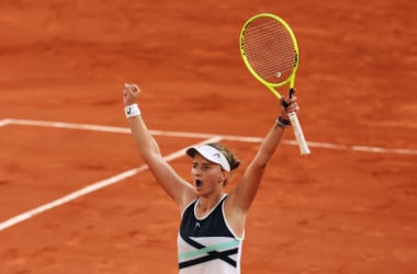 2021 French Open: Barbora Krejcikova wins epic semifinal against Maria Sakkari to reach first major singles final