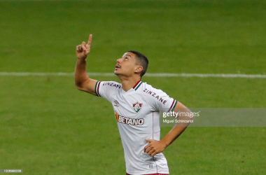 Brazilian Fluminense midfielder and Fulham target André (Photo by Miguel Schincariol/Getty Images)
