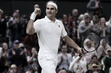 Em partida interrompida pela chuva, Federer domina Sonego e segue em Wimbledon
