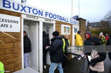 Buxton recorded their largest opening day crowd for 59 years on Saturday and will be hoping to replicate that on Tuesday. (Photo by Alex Livesey/Getty Images)