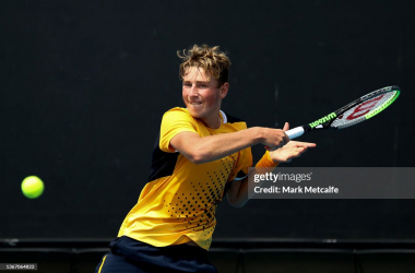 Edas Butvilas in action (Photo by Mark Metcalfe/Getty Images)