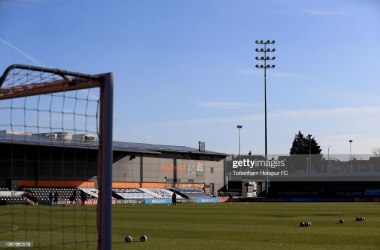 Barnet have only been beaten once at The Hive this season, and they hope to keep it that way. (Photo by Tottenham Hotspur FC/Tottenham Hotspur FC via Getty Images)<br>