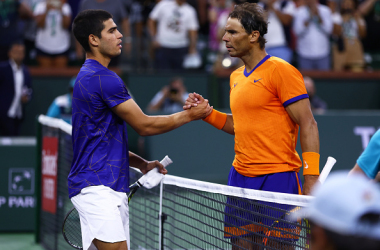 Nadal and Alcaraz had an epic in Indian Wells (Clive Brunskill/Getty Images)