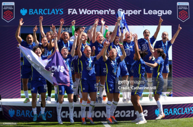 Chelsea have won four consecutive WSL titles. (Photo by&nbsp;<span style="white-space: normal;">Catherine Ivill </span>/Getty Images)