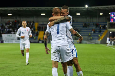 Summary and goals of Slovakia 2-0 Bosnia Herzegovina in UEFA Euro 2024 Qualification