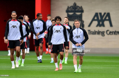 Liverpool trained ahead of Tuesday's Champions League match with Ajax (Getty Images - Andrew Powell)