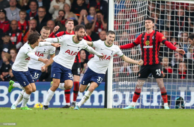 Bournemouth 2 - 3
Tottenham: Bentancur strikes late to complete comeback against Cherries