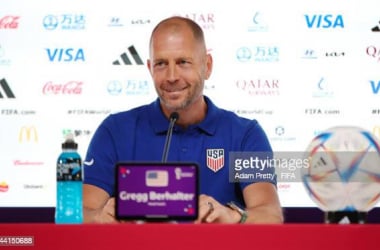 Gregg Berhalter says USA "want to perform" on the big stage ahead of England clash