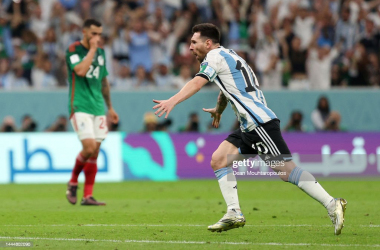 <span style="color: rgb(8, 8, 8); font-family: Lato, sans-serif; font-size: 14px; font-style: normal; text-align: start; background-color: rgb(255, 255, 255);">Lionel Messi celebrates his opener - Photo by Dean Mouhtaropoulos/Getty Images</span>