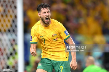 Australia 1-0 Denmark: Socceroos stun Euro semifinalists to reach knockout stages 