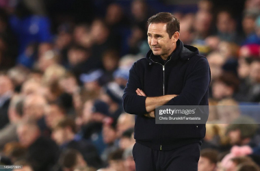 Lampard has overseen nine wins from 36 league games as Everton manager (Getty)