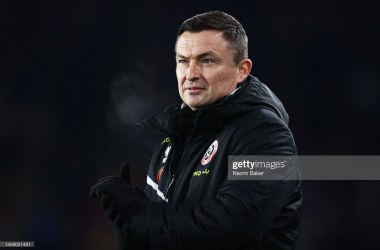 Sheffield United manager Paul Heckingbottom will want to avoid an FA Cup upset this Tuesday (Photo by Naomi Baker/Getty Images)