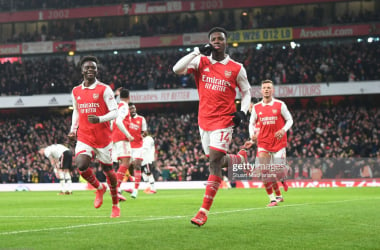 Arsenal 3-2 Manchester United: Nketiah settles five-goal thriller