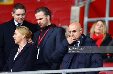 Tottenham Hotspur chairperson Daniel Levy looks on prior to the Premier League match between Southampton FC and Tottenham Hotspur at &nbsp;St. Mary's Stadium. (Photo by Michael Steele/Getty Images)