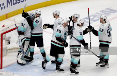 2023 Stanley Cup Playoffs: Kraken hang on to defeat Avalanche in Game 5