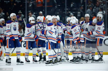 2023 Stanley Cup Playoffs: Late Yamamoto goal helps Oilers eliminate Kings in Game 6