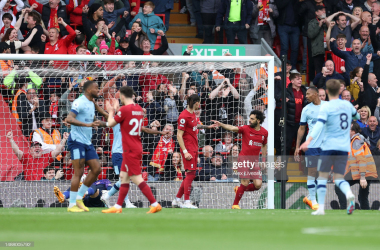 Liverpool 1-0 Brentford: Landmark Salah goal boosts Reds European hopes