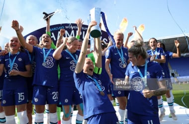 Reading 0-3 Chelsea: Blues crowned WSL champions for fourth successive season