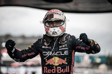 Verstappen celebrando la victoria | Fuente: Getty Images