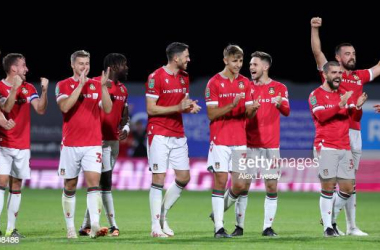 Carabao Cup First Round: Wrexham 0-0 (4-2 pen.) Wigan Athletic: Dragons prevail after Hughes, Aasgaard fire over in penalty shootout