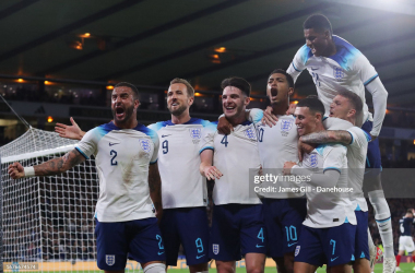 Escocia 1-3 Inglaterra: dominan los ingleses, Jude Bellingham lidera