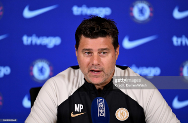 Mauricio Pochettino spoke ahead of his side's meeting with Fulham (Photo by Darren Walsh/Chelsea FC via Getty Images)