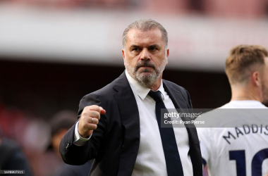 Ange Postecoglou has had an electric start to life in north London. Photo by Ryan Pierse/Getty Images)