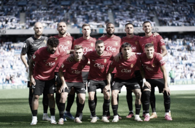 El XI inicial del RCD Mallorca en su última salida liguera | Foto: Getty Images