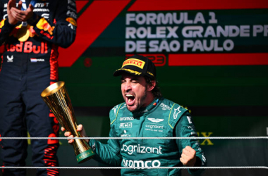 Fernando Alonso consigue un podio imposible en Brasil