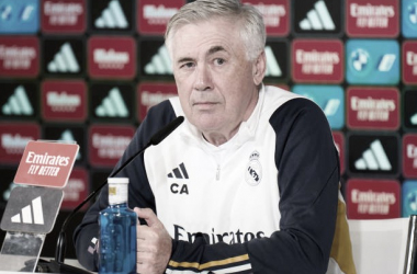 Ancelotti: “Esperamos seguir con la buena dinámica, conseguir los tres puntos y acabar bien 2023”