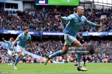 Man City 2-0 Everton: Haaland saves the day and sees off valiant Everton 