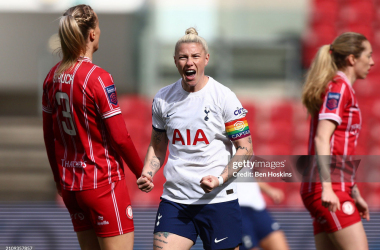 Bristol City 0-1 Tottenham: Bethany England scores first WSL goal of the season to secure victory
