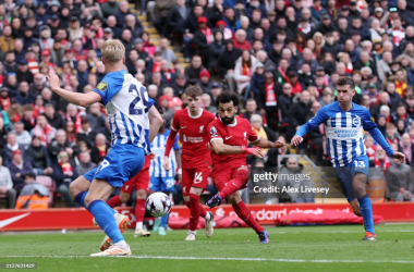 Liverpool 2-1 Brighton: Salah secures vital comeback win for Liverpool over Brighton
