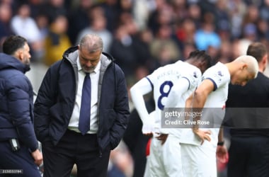 Ange Postecoglou left fuming after Spurs' "disappointing" defending