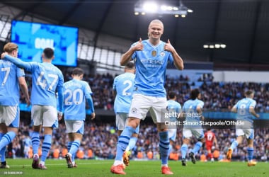 Man City 5-1 Wolves: Haaland scores four as City saunter to victory