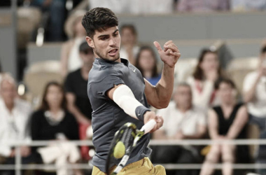 Estreno plácido de Alcaraz en Roland Garros 