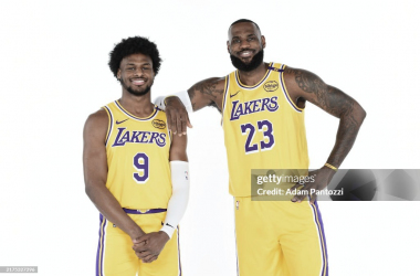 LeBron y Bronny, primer día de clase