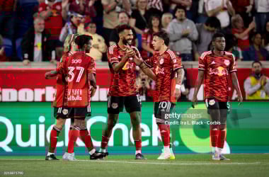 New York Red Bulls players (Credit: Ira L Black - Corbis)