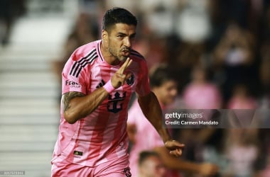 Inter Miami's Luis Suarez (Credit: Carmen Mandato)