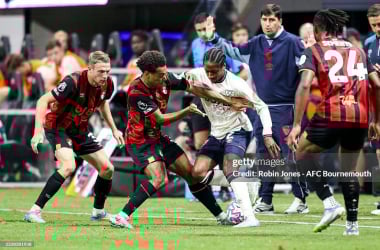 Both sides faced on at the Premier League Summer Series in Atlanta, Georgia.(Photo by Robin Jones - AFC Bournemouth/AFC Bournemouth via Getty Images)