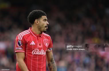 Morgan Gibbs-White (Photo by Paul Bonser/SOPA Images/LightRocket via Getty Images)