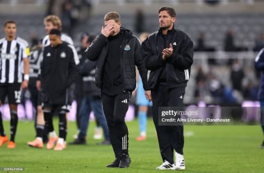 Eddie Howe at St. James&#x27; Park. (Photo by Alex Livesey - Danehouse/Getty Images)