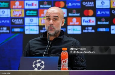 Pep Guardiola&#x27;s Manchester City could solidify their place in the Champions League top-eight with a win on Wednesday (Photo by Europa Press Sports/Getty Images)