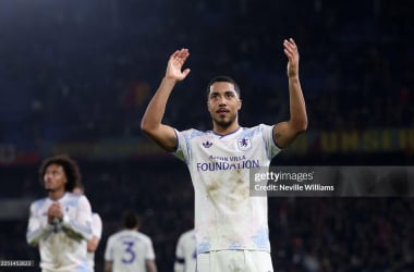 Youri Tielemans celebrates in Switzerland. (Photo by Neville Williams/Aston Villa FC via Getty Images)
